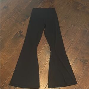 Aerie Black Flared Yoga Pants - Large